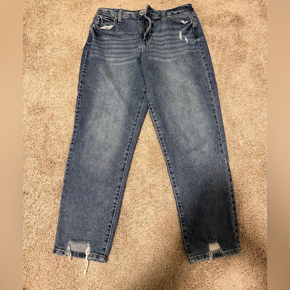 SO High Rise Mom Jeans